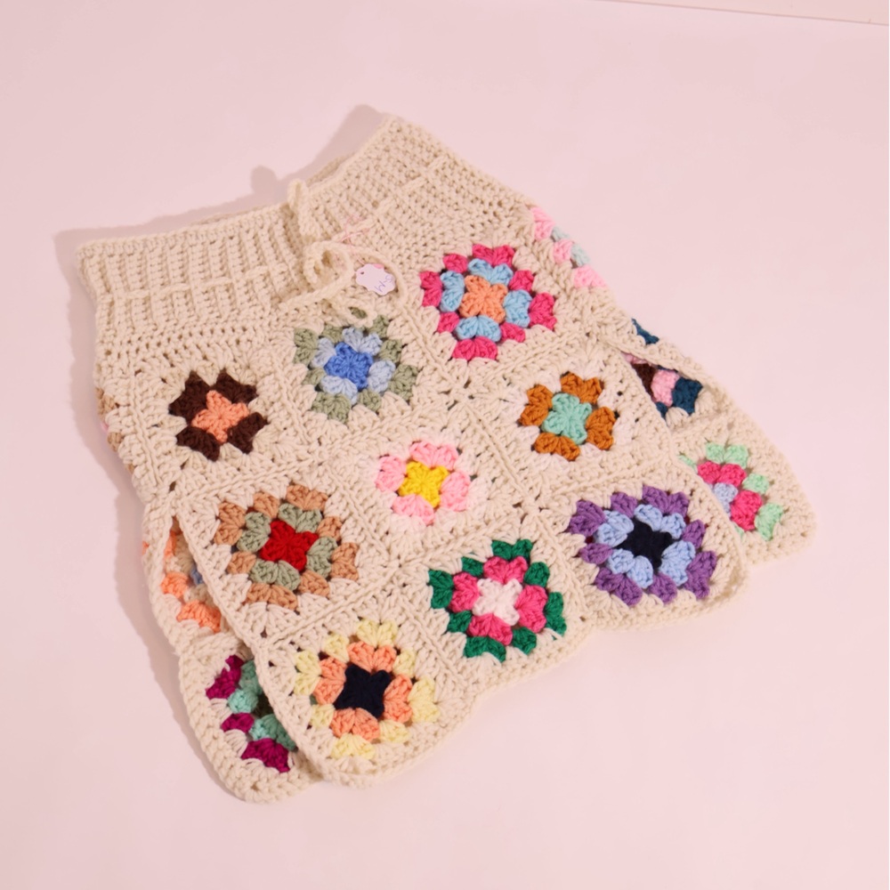 COPY - Handmade granny square crochet skirt 🧶